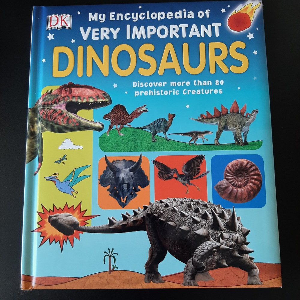 DK Very Important Dinosaurs Hardcover Book